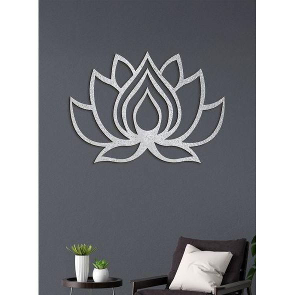 Dřevěný obraz na stěně LOTOS