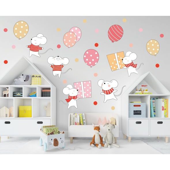 Veselé myši na večírku