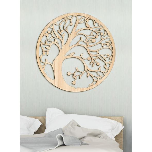 Dřevěná dekorace Strom života