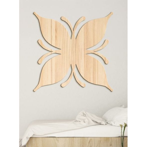 Drevená dekorácia Motýlie krídla