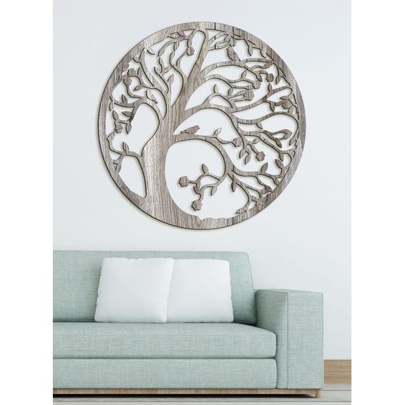 Dřevěná dekorace Strom života