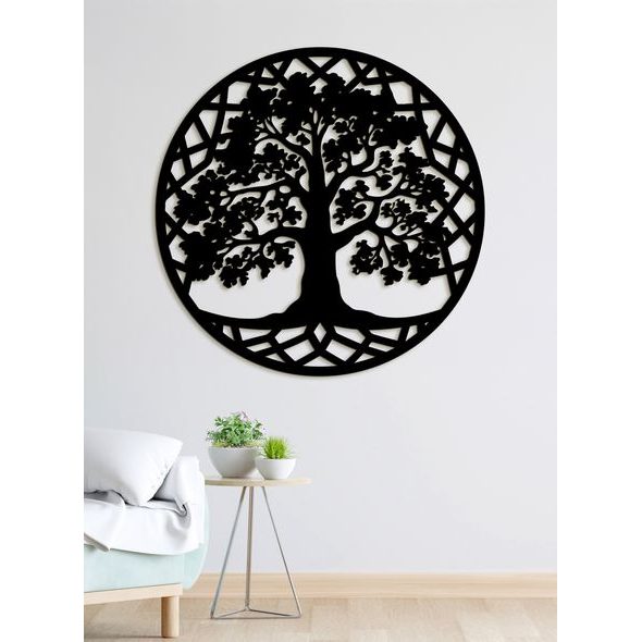 Dřevěný obraz Strom života