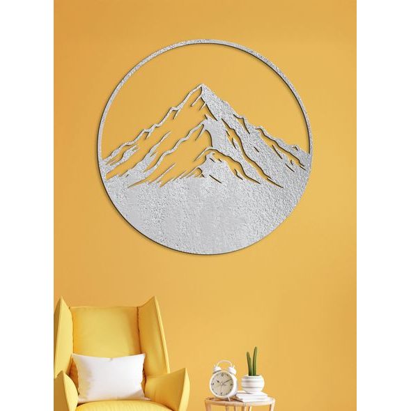 Dřevěný obraz Horská majestátnost