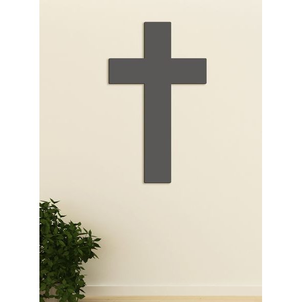 Dřevěná nástěnná dekorace Kříž