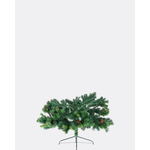 Umelý vianočný stromček Smrek Karpatský so šiškami