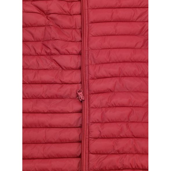 Dámska prešívaná vesta vínová