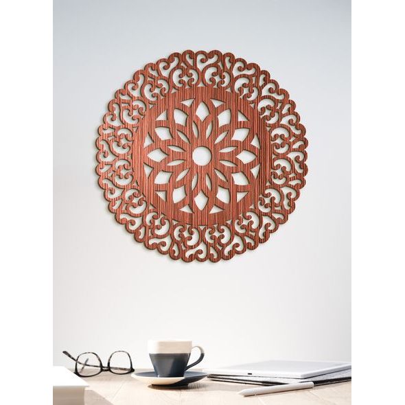 Dřevěná mandala Symfonie přírody