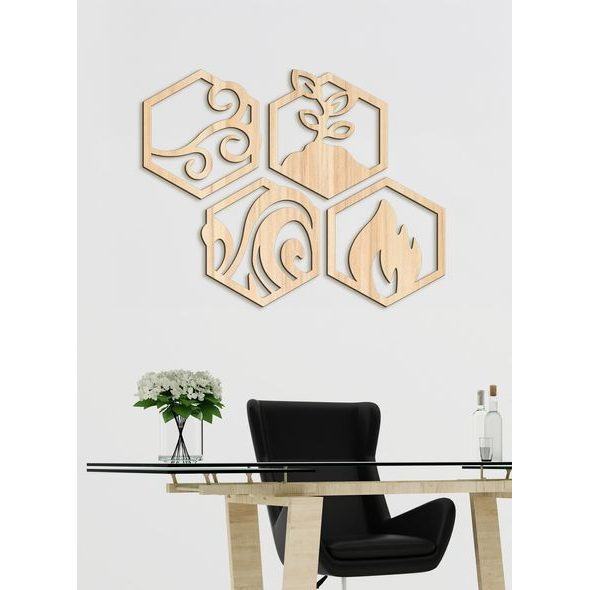 Moderní malba Čtyři živly