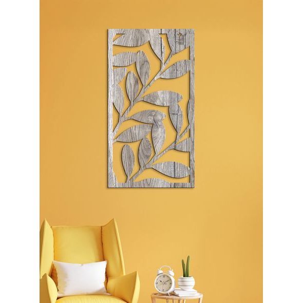 Romantický dřevěný obraz Boho Flower