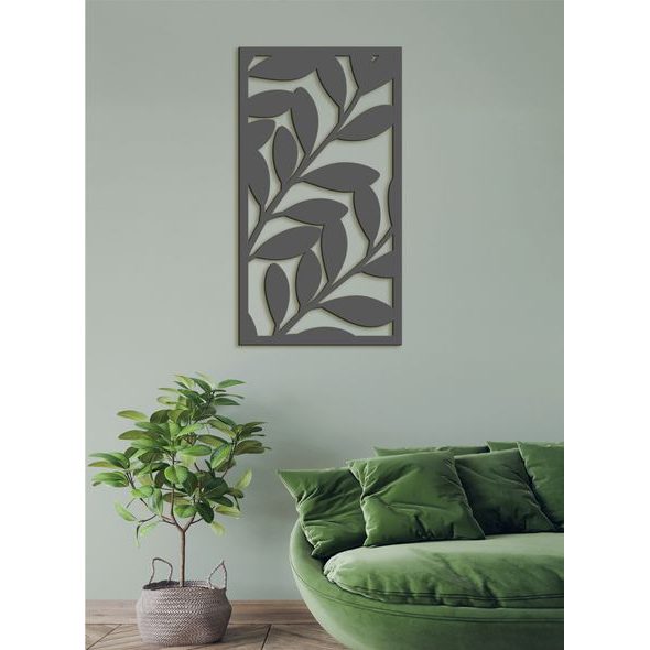 Romantický dřevěný obraz Boho Flower