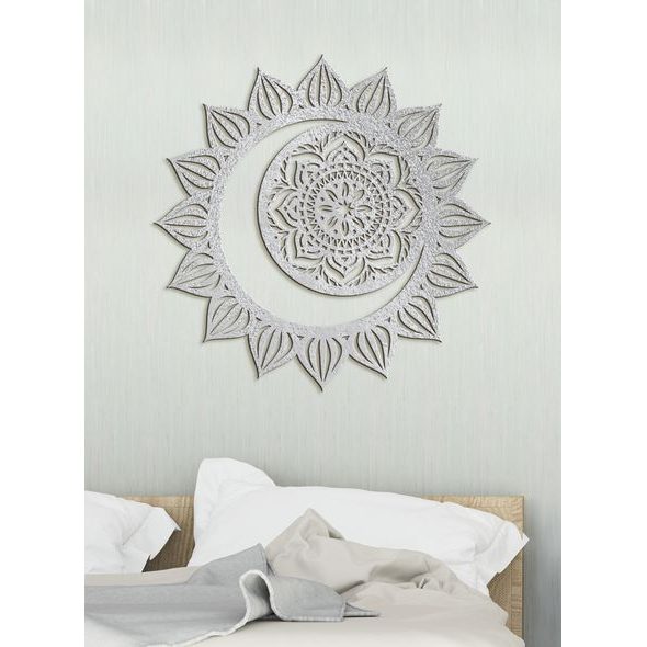 Drevene mandala MOON