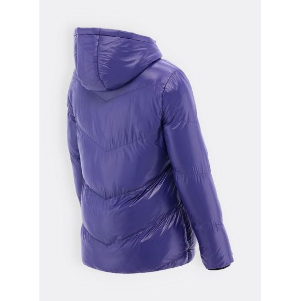 Dámská prošívaná bunda fialová