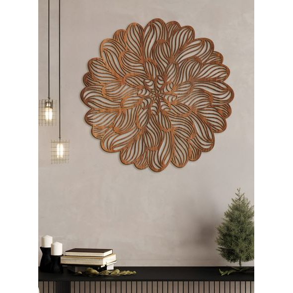 Mandala na stěně LUXUS