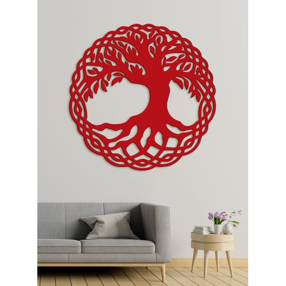 Strom života s propletenými větvemi