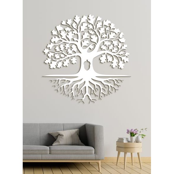 Dřevěný strom hojnosti života