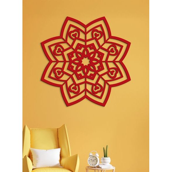 Mandala na zdi DOTEK