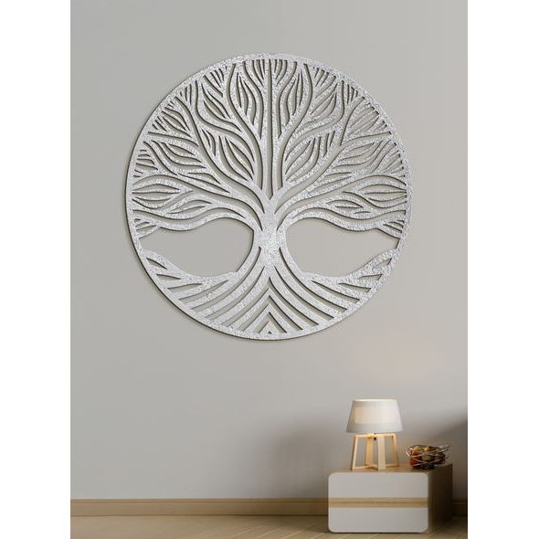 Dřevěný strom života, růstu a síly