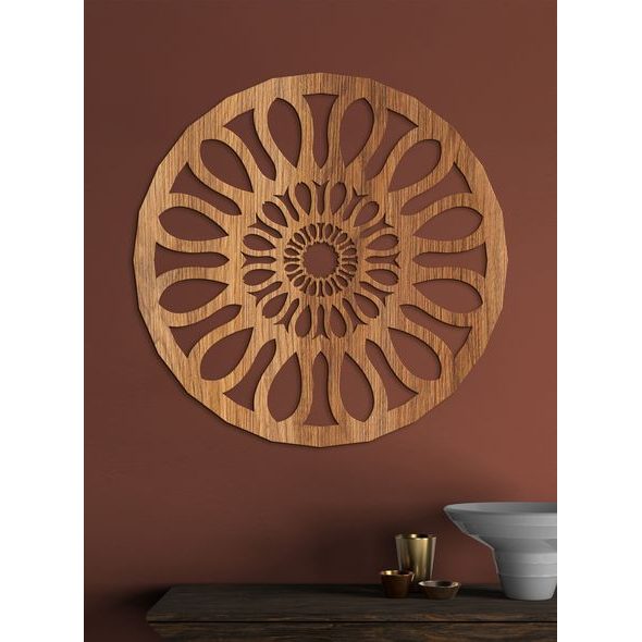 Dřevěná mandala SPIRIT