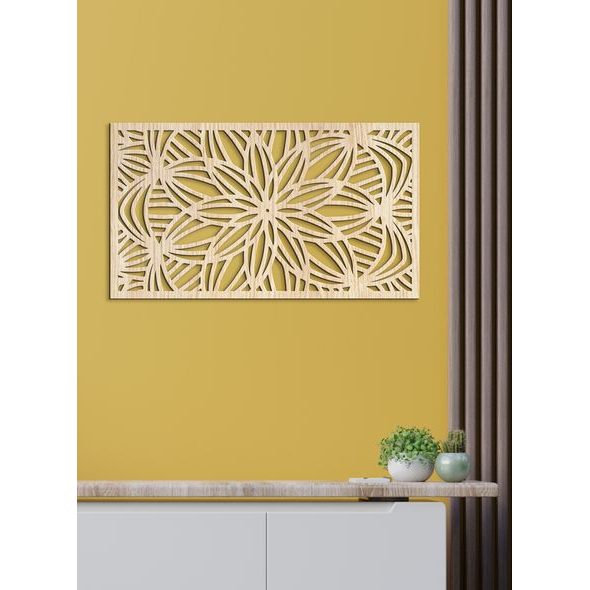 Luxusná drevena mandala LÁSKA