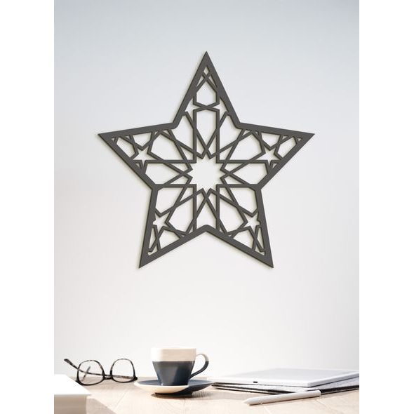 Dřevěný obraz Hvězda plná elegance