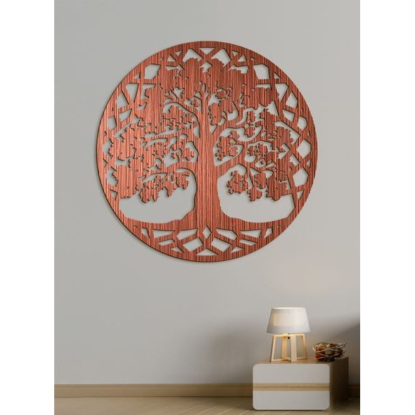 Dřevěný obraz Strom života