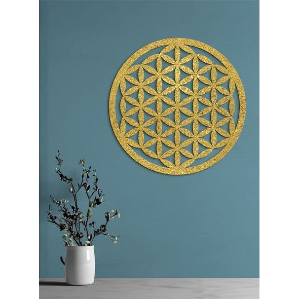 Dřevěná mandala Květ života SOFIA