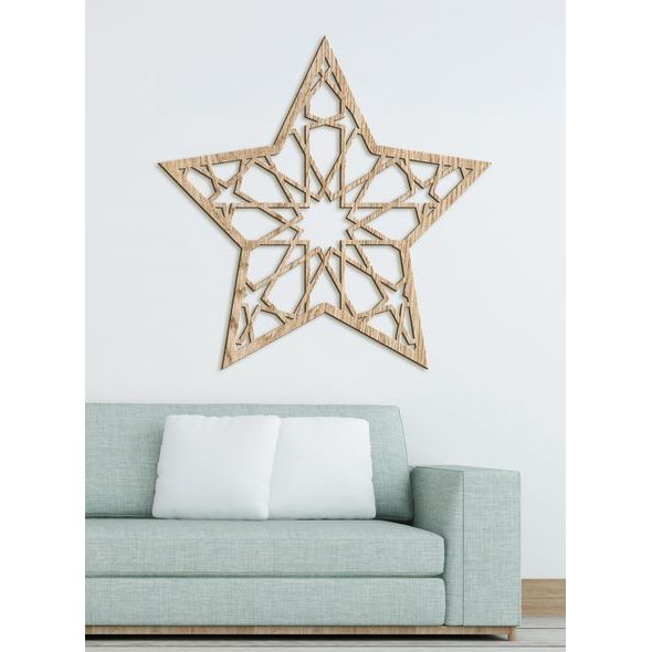 Dřevěný obraz Hvězda plná elegance