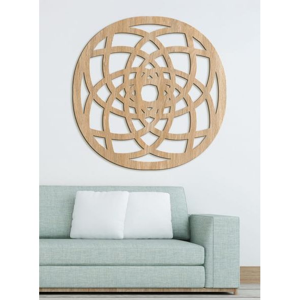 Mandala na zdi Harmonie