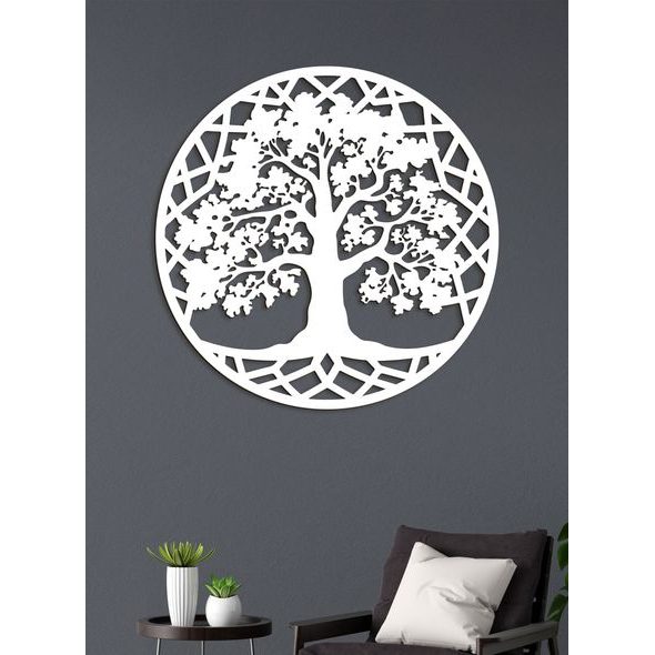 Dřevěný obraz Strom života