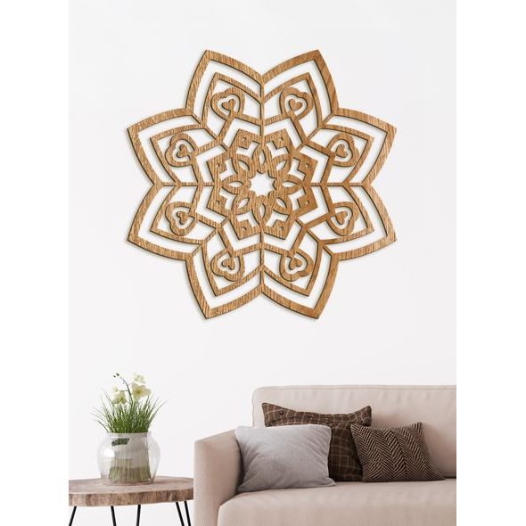 Mandala na zdi DOTEK