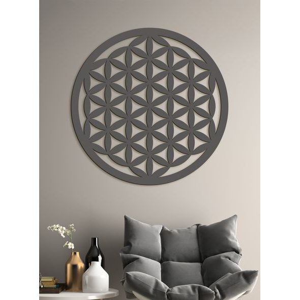 Dřevěná mandala Květ života SOFIA