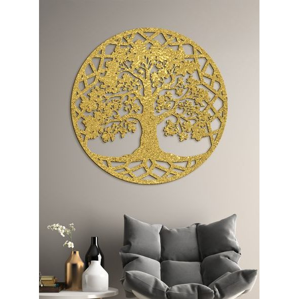 Dřevěný obraz Strom života