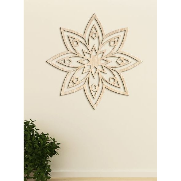 Dekorativní mandala SUN