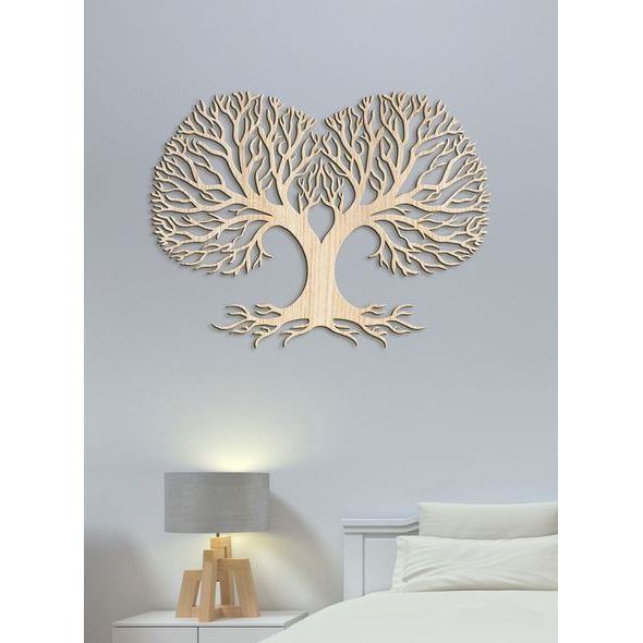 Dřevěný strom života Plíce Země