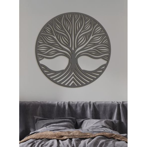 Dřevěný strom života, růstu a síly