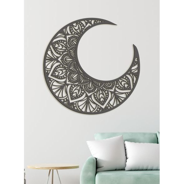 DŘEVĚNÁ MANDALA POLMESIAC