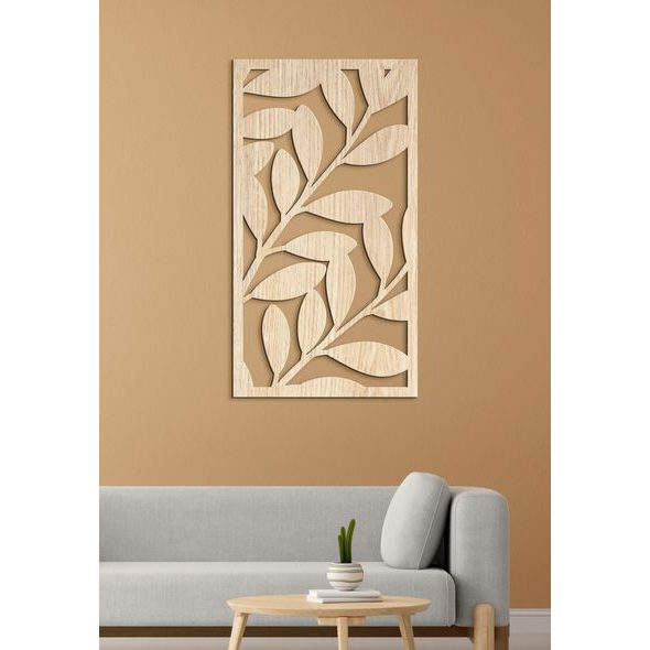 Romantický dřevěný obraz Boho Flower