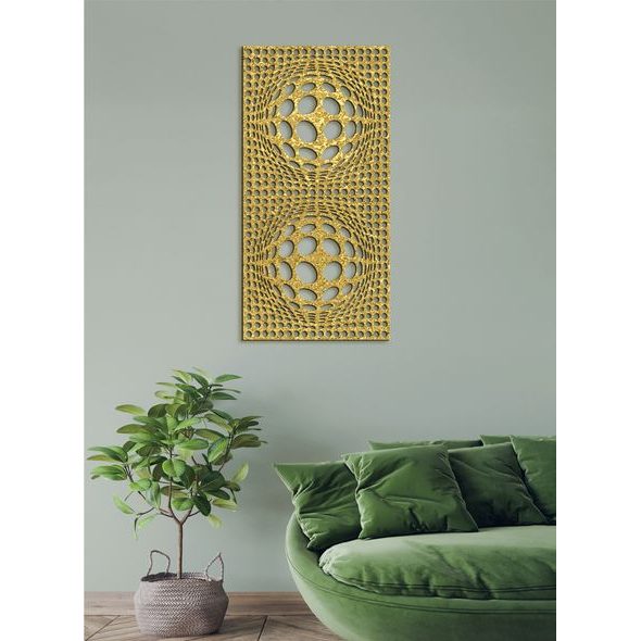 Drevený obraz na stenu 3D ilúzia