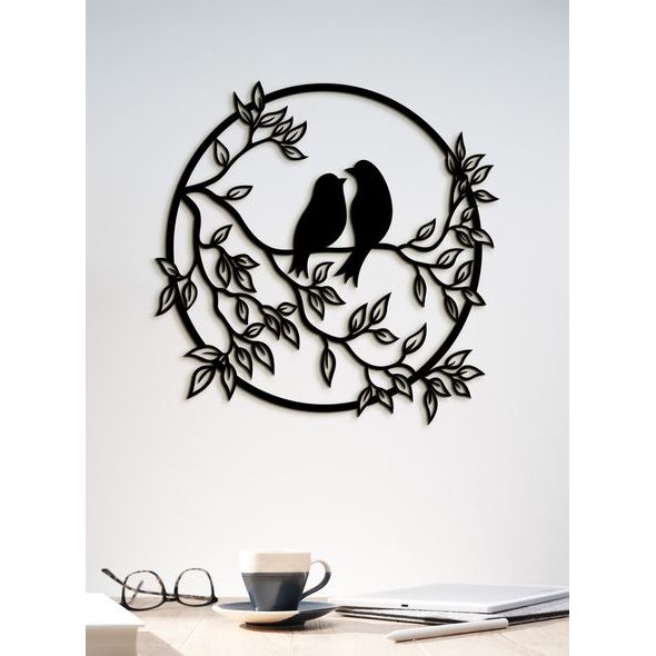 Mandala na Stenu štebot vtákov