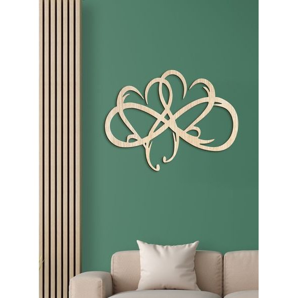 Drevený obraz SRDCIA