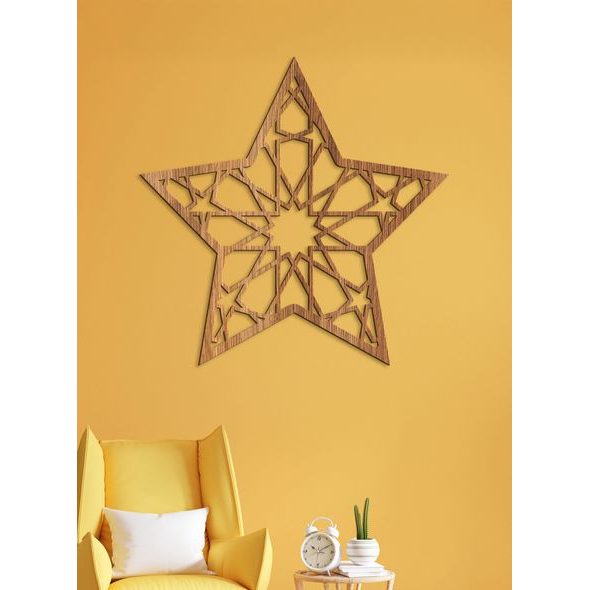 Dřevěný obraz Hvězda plná elegance