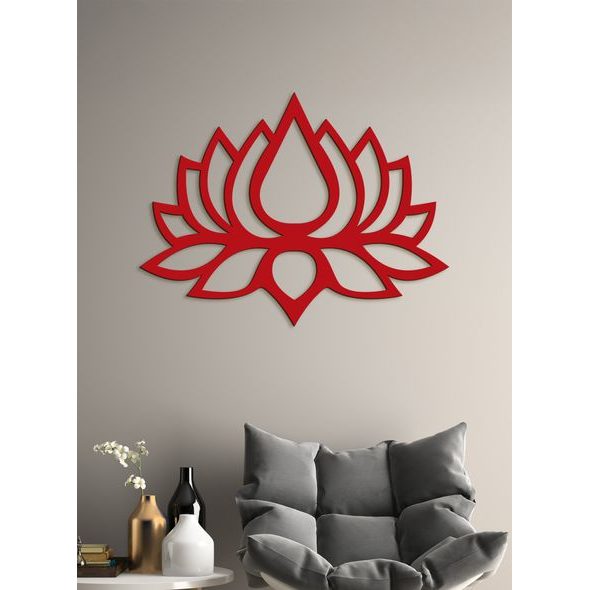 Dřevěná dekorace LOTOS