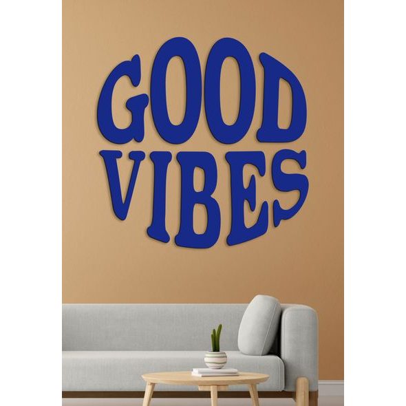 Drevený nápis "GOOD VIBES"
