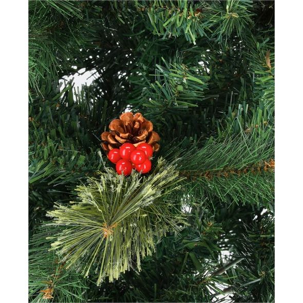 Umělý vánoční stromek Jedle švédská s ozdobami