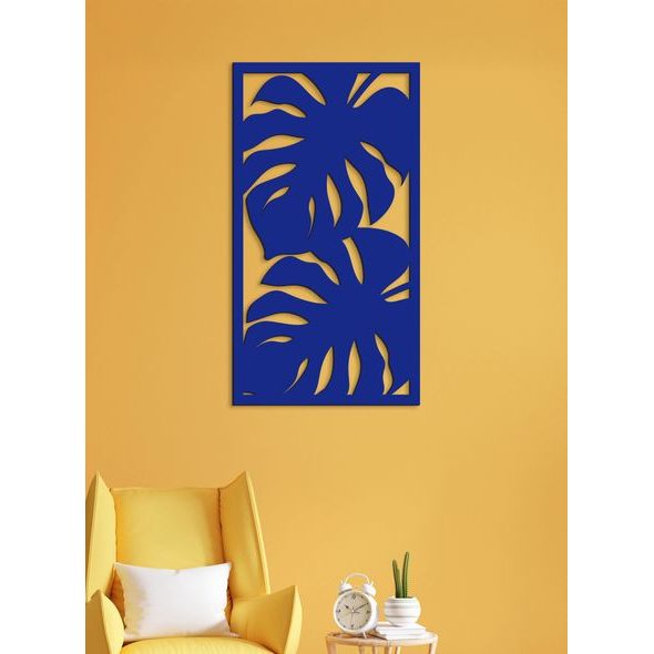 Dřevěný obrázek listí