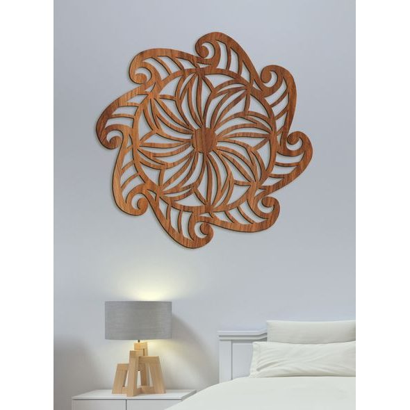 Dřevěná mandala Harmonie