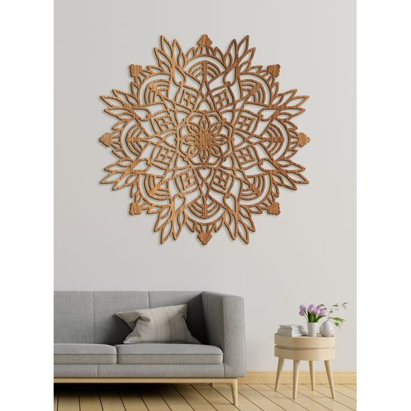 Dřevěná mandala Harmonie