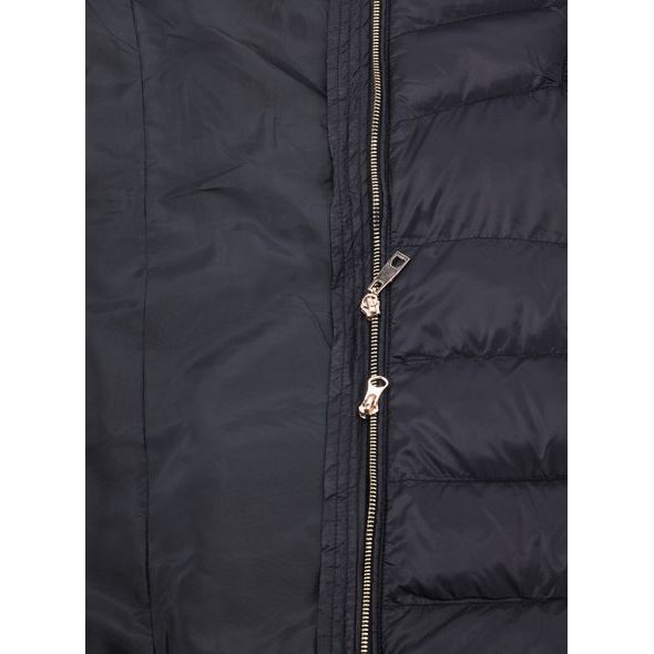 Dámska prešívaná bunda čierna