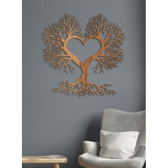 Dřevěný strom života a lásky