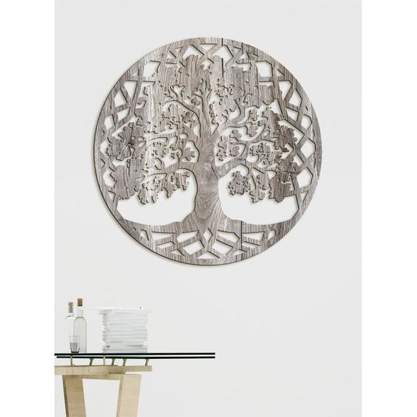 Dřevěný obraz Strom života